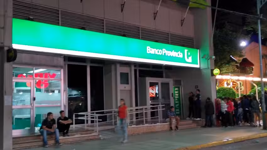 Cajero Autom&aacute;tico Banco Provincia