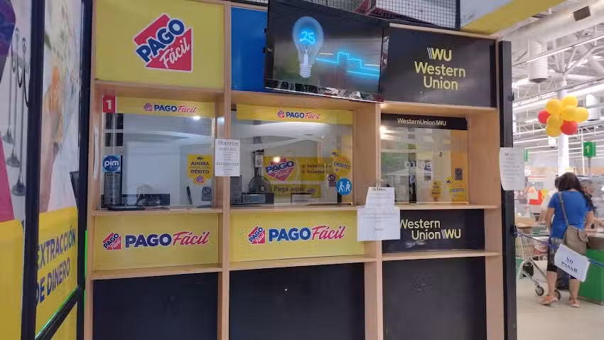 Western Union Pago F&aacute;cil &ndash; Agente