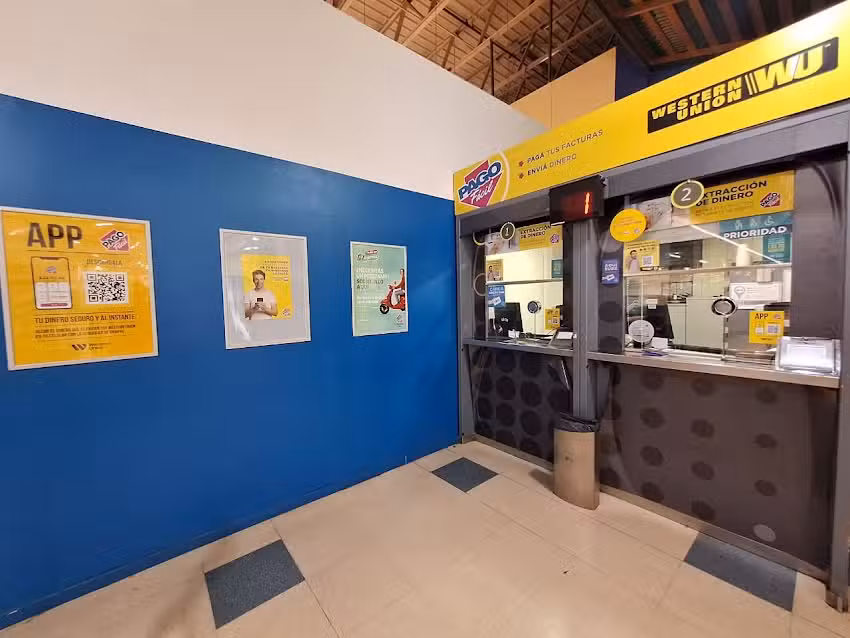 Western Union Pago F&aacute;cil &ndash; Centro de Servicios