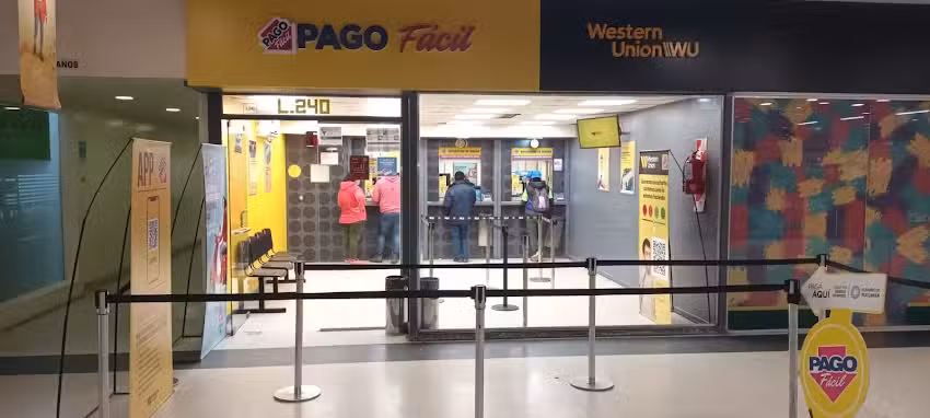 Western Union Pago F&aacute;cil &ndash; Centro de Servicios
