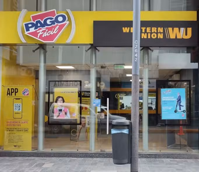 Western Union Pago F&aacute;cil &ndash; Centro de Servicios