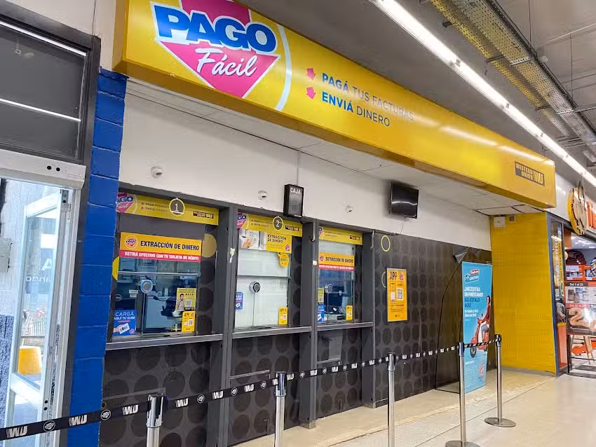 Western Union Pago F&aacute;cil &ndash; Centro de Servicios